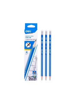 Graphite Pencil HB With Eraser