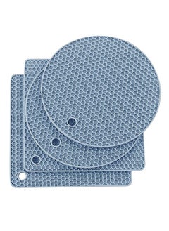 Silicone Trivet Mats 4Pcs