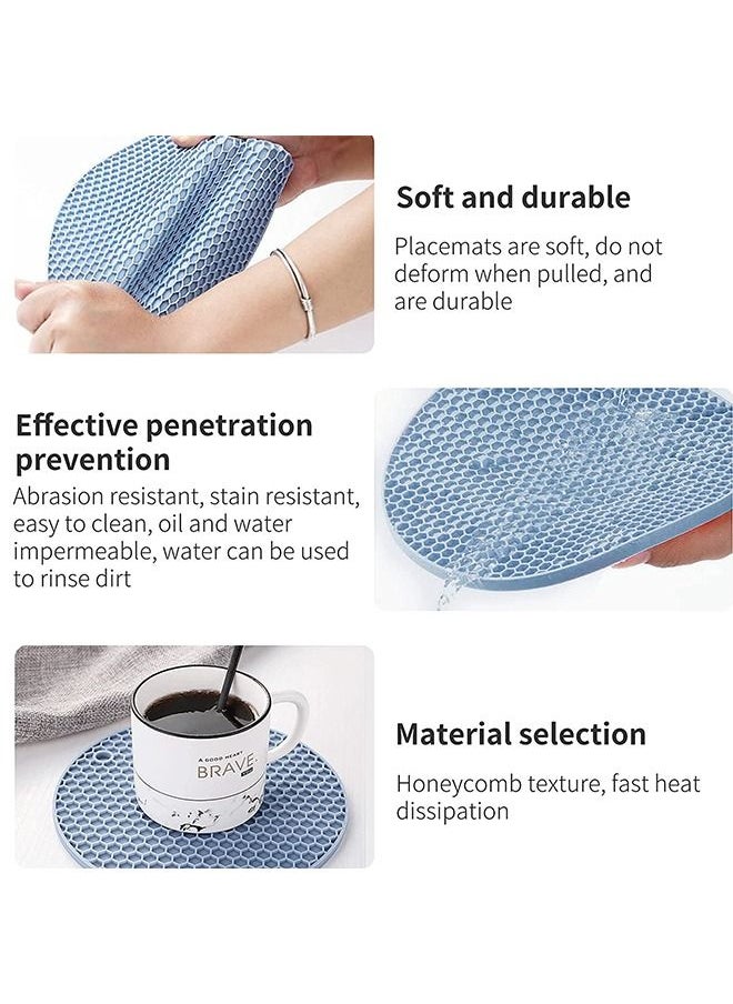 Generic - Silicone Trivet Mats 4Pcs - Image 1