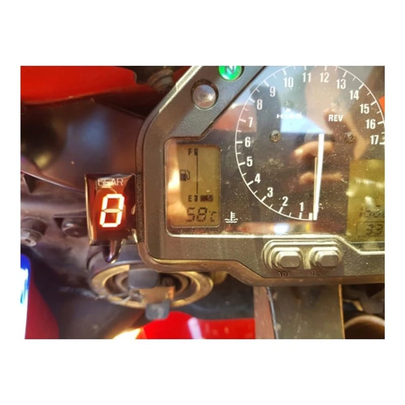 مؤشر ناقل الحركة للدراجات النارية أورانج 1-6 سرعات عرض لـ CB250F CB1300S CBF1000FA CBR250R CBR1000RR - Image 4