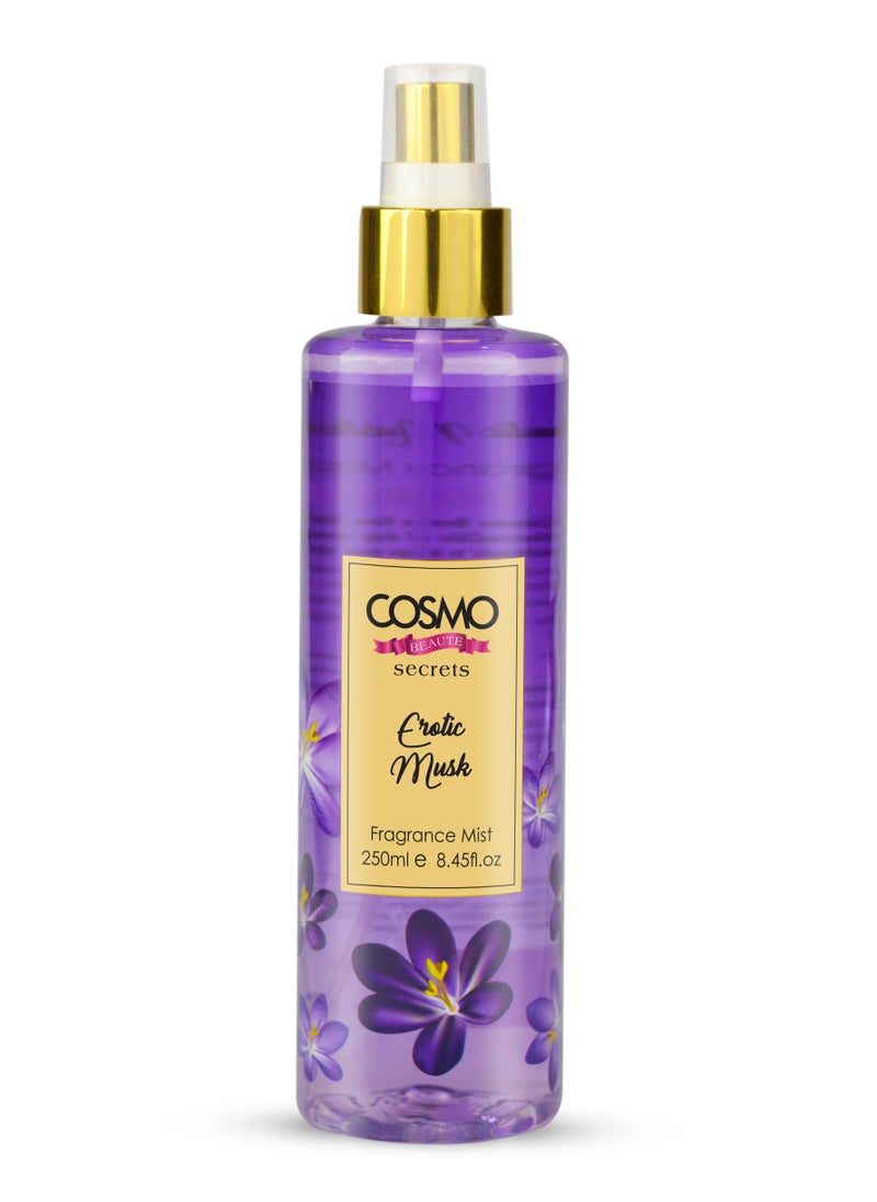 Beaute Secrets Erotic Musk Delight Fragrance Mist 250 Ml