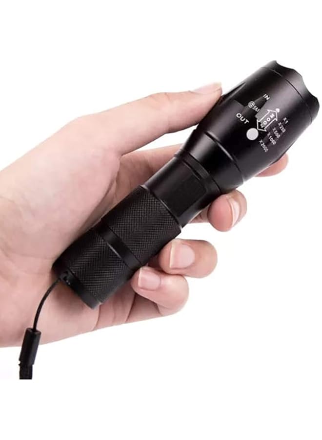 erorex Flashlight Zoom 1X 2000X Black - Image 2