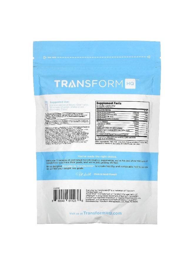 TransformHQ TransformHQ, Everyday, Boost Shot, Blue Raspberry, 1.2 oz (34.3 g)  - Image 2