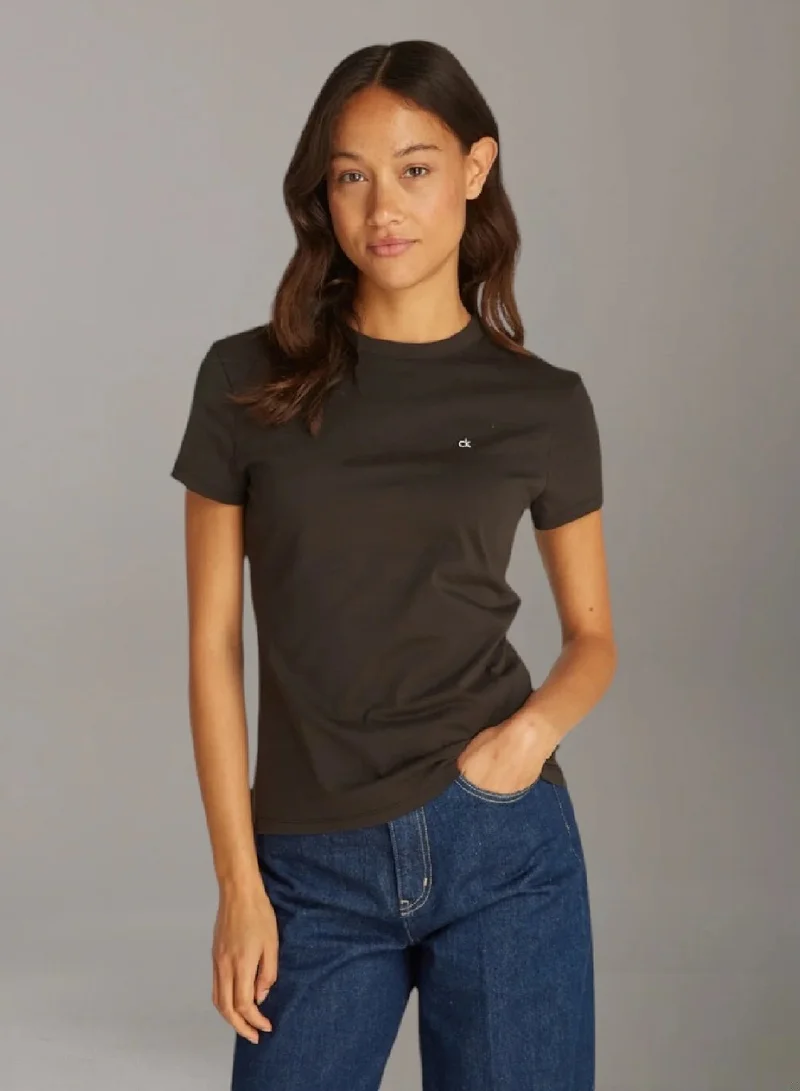 CALVIN KLEIN Ck Slim Fit Embroidered Graphic T-Shirt