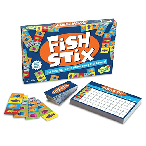 Peaceable Kingdom Award Winning Fish Stix The Kids Board Game Where Every Fish Counts 24 Players Ages 6 - Image 1