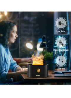 Mi VAZA Essential Oil Diffuser, Aromatherapy Scented Oil Diffuser Vaporizer With Two Mist Modes, Durable Long Lasting Aromatherapy Diffuser, Portable Color Changing Room Diffusers For Home Office, (Black 3)  - Image 3