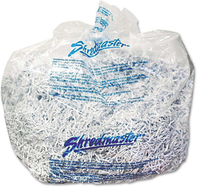 Swing Line GBC Shredder Bags, 30 Gallon, Plastic, for 500X, 500M, 750X, 750M and Large Office Shredders, 25/Box (1765015) - Image 2