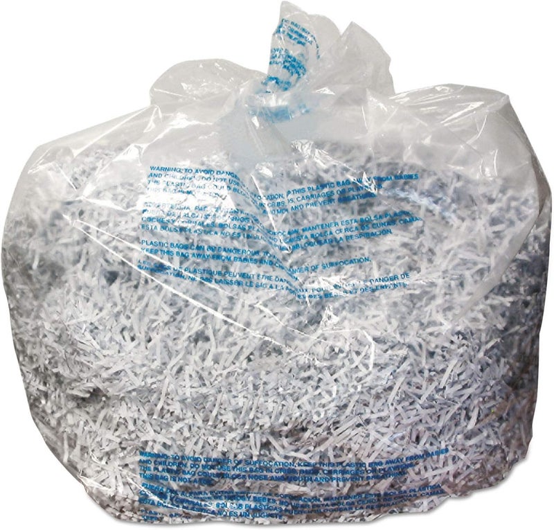 Swing Line GBC Shredder Bags, 30 Gallon, Plastic, for 500X, 500M, 750X, 750M and Large Office Shredders, 25/Box (1765015) - Image 1