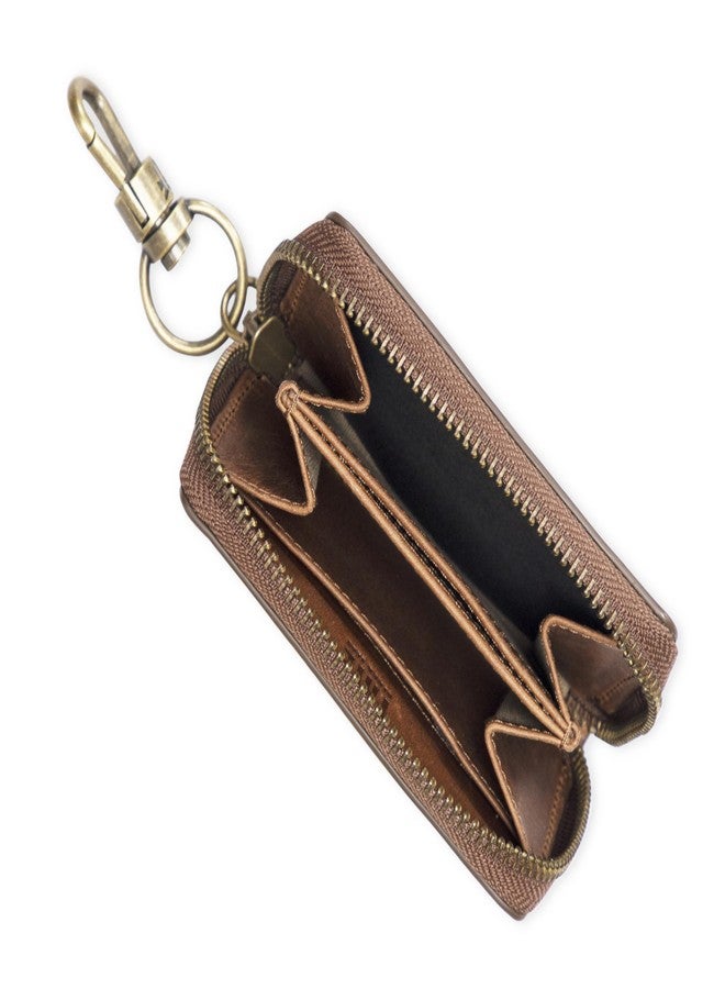 Frye Women's Melissa Small Clip Wallet, Cognac, One Size - Image 3