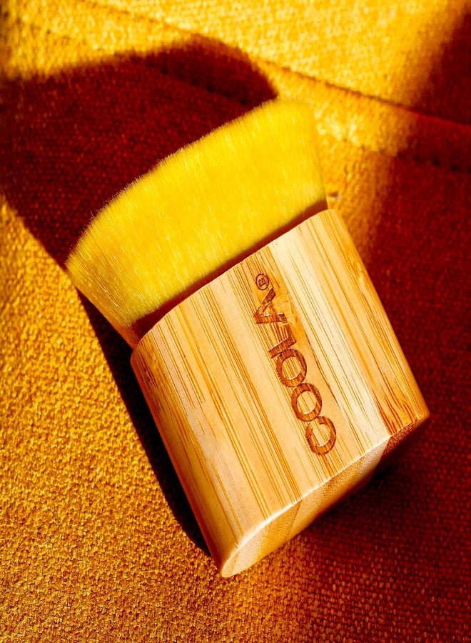 COOLA Sunless Self Tanner Kabuki Body Brush, Self Tan Applicator for Organic Sunless Tanning Lotion - Image 5