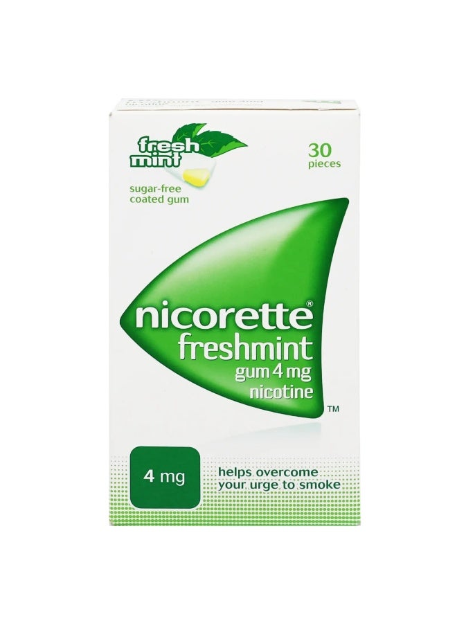 نيكوريت 4 مللي نعناع فريش 30 قطعه - Image 1