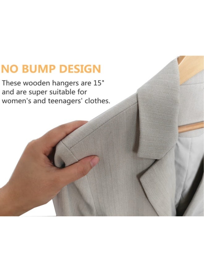 ممون شماعات ملابس خشبية - Image 4