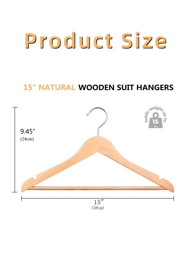 ممون شماعات ملابس خشبية - Image 5