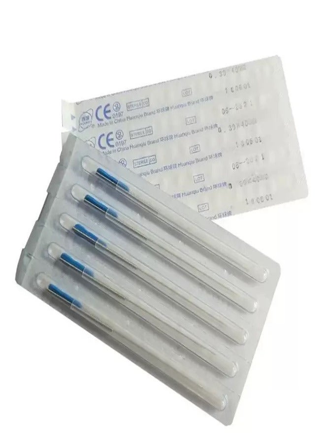 Generic 100 PCS Sterile Acupuncture Needle 0.25X25MM  - Image 2