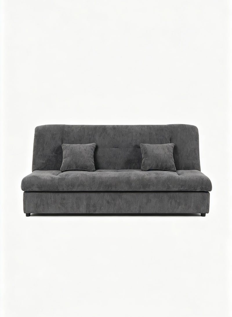 ايست من نون Modern Sofa Living Room Convertible to Sofa Bed, 190cm L x 82cm H x 85 cm W - Grey - Image 5
