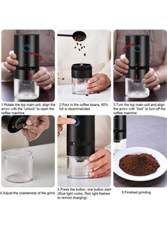 FPC Coffee Grinder TYPE C USB Charge Professional Ceramic Grinding Core Coffee Beans Mill Grinder New Upgrade Portable Electric  - Image 5