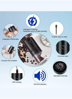 FPC Coffee Grinder TYPE C USB Charge Professional Ceramic Grinding Core Coffee Beans Mill Grinder New Upgrade Portable Electric  - Image 4