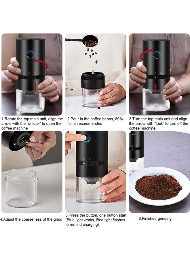 FPC Coffee Grinder TYPE C USB Charge Professional Ceramic Grinding Core Coffee Beans Mill Grinder New Upgrade Portable Electric  - Image 5