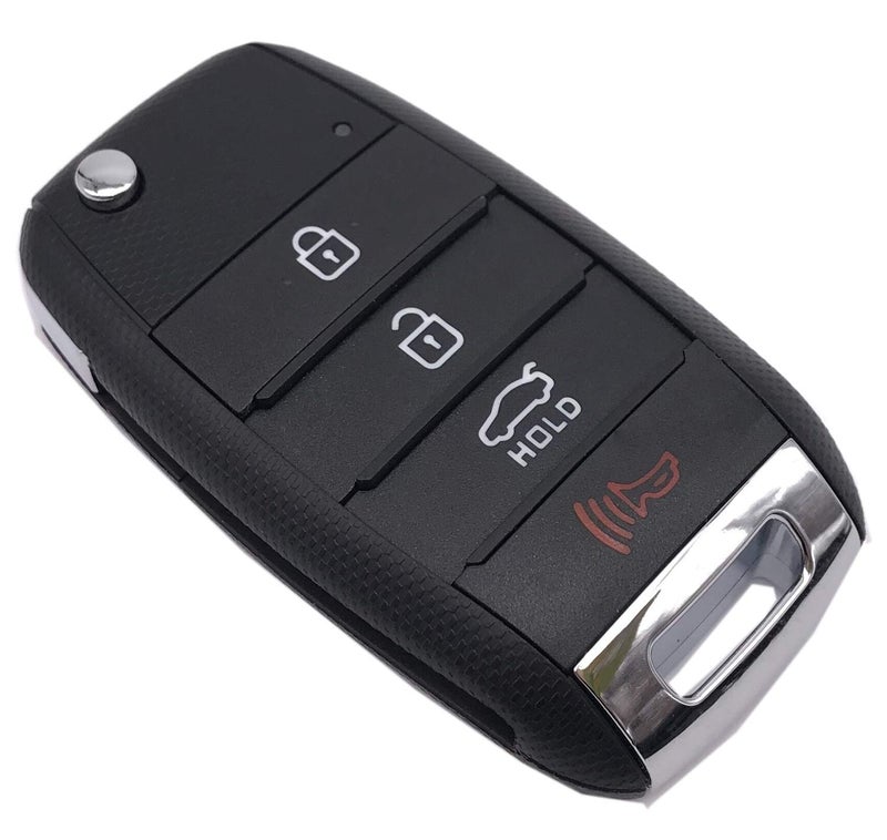 Car Flip Key Fob Shell Case fit for KIA Optima Rio Soul Sorrento Sportage Keyless Entry Remote Control Key Fob Cover Housing