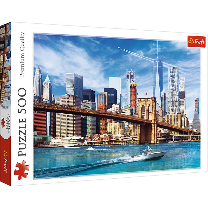 Trefl - View of New York Puzzle 500 Pieces - 37331 - Image 1