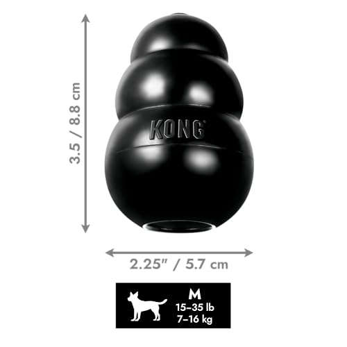 Kong Extreme Dog Pet Toy Dental Chew Size Medium Pack of 2 - Image 3
