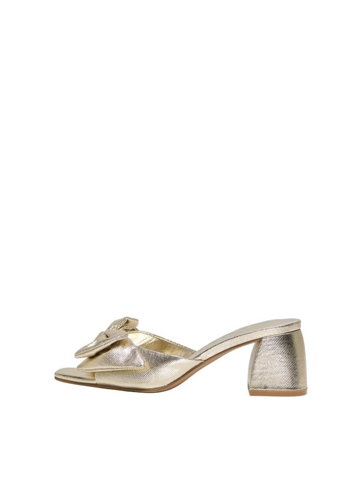 ONLY Onlavery-2 Pu Bow Heeled Sandals  - Image 1