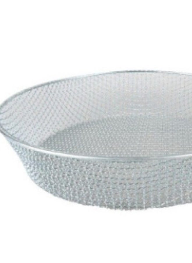 Generic - Sieve Household Round Wire Large Mesh Sieve Chestnut Sieve Sand Sieve Stone Sieve Corn Gardening Sieve Soil Wholesale-Specifications:14mm Mesh  Depth 10cm - Image 1