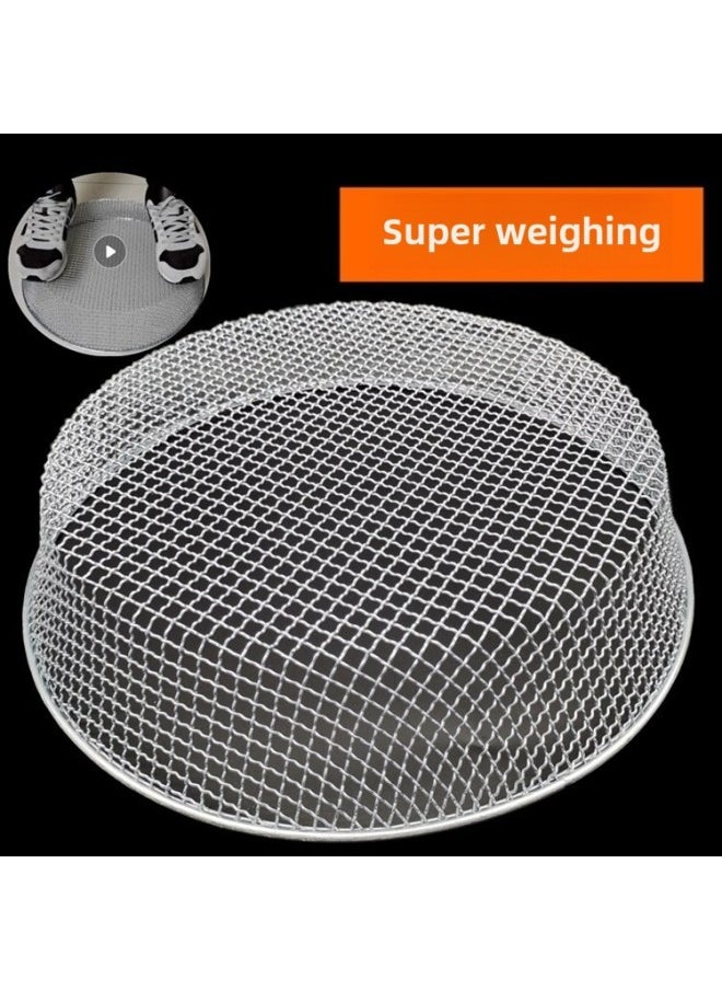 Generic - Sieve Household Round Wire Large Mesh Sieve Chestnut Sieve Sand Sieve Stone Sieve Corn Gardening Sieve Soil Wholesale-Specifications:14mm Mesh  Depth 10cm - Image 1