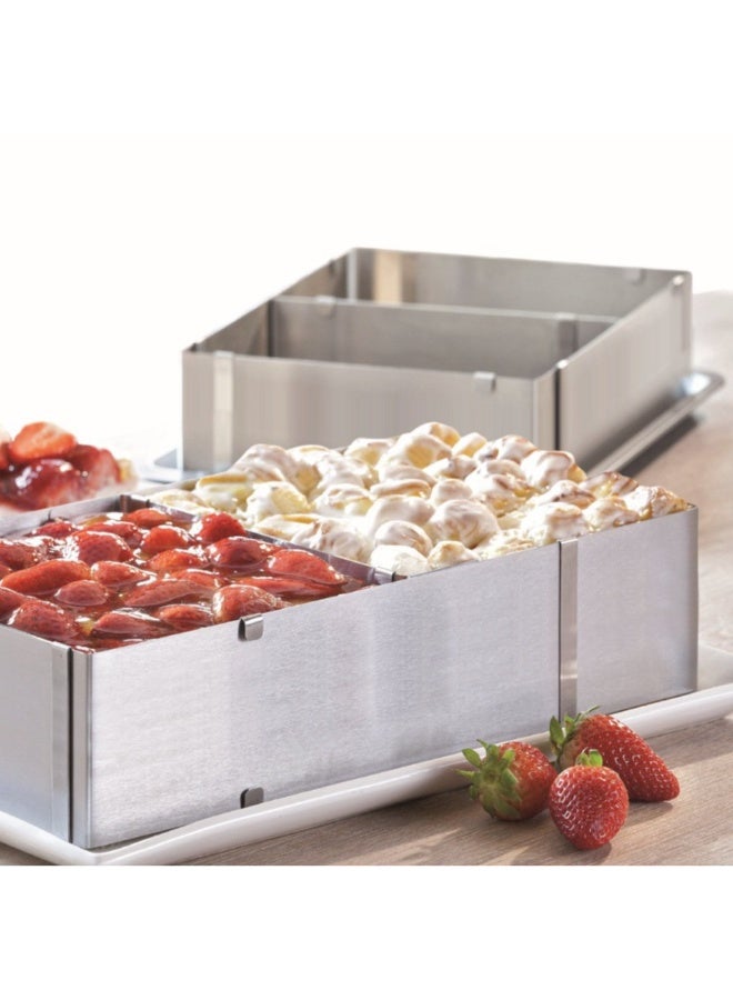 هومستر 19 قطعة مجموعة أدوات تزيين الكيك - أدوات خبز احترافية مع أطراف التزيين، أكياس حلواني، ملمس ومقابس، مجموعة كاملة لمستلزمات المعجنات - Image 4