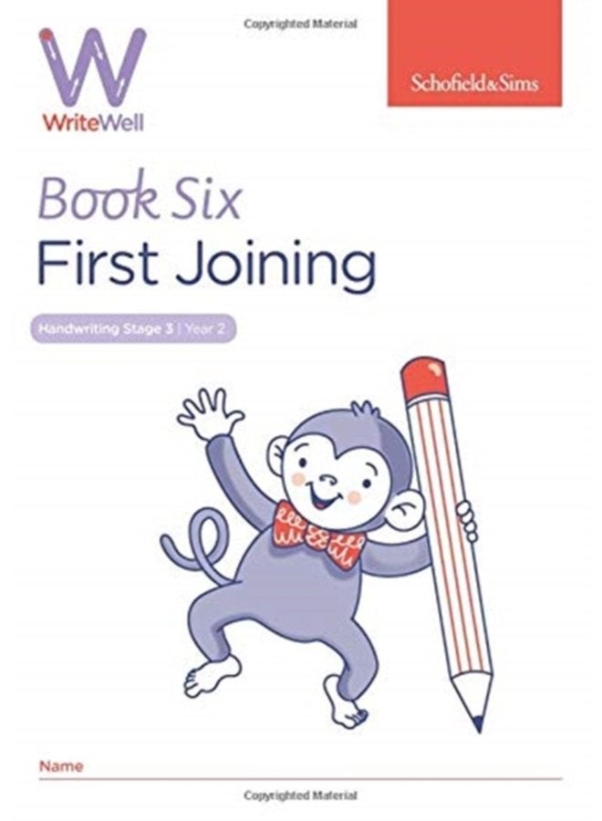 WriteWell 6 First Joining Year 2 Ages 6 7 - Paperback
