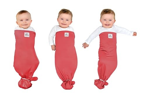 The Ollie Swaddle – Adjustable Baby Swaddle for Newborns | Pediatrician-Approved for Safe Sleep | Easy Closure | Arms-Out | Lightweight, Machine-Washable | Easy Diaper Access - Image 1