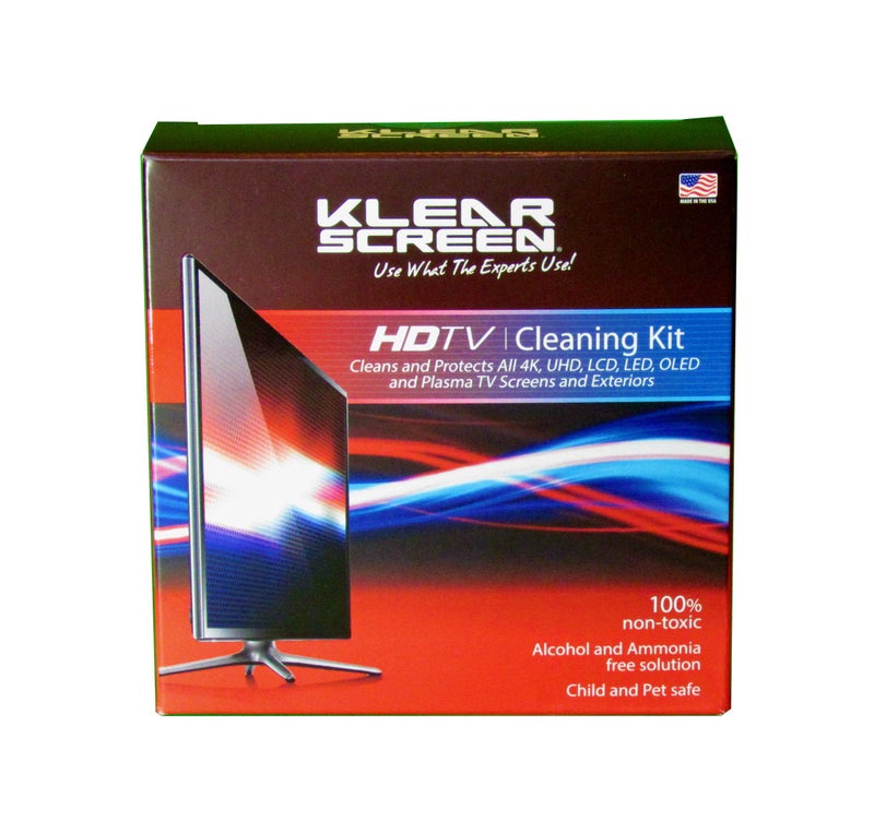 Klear Screen Large TV Cleaning Screen Cleaner for Tvs, Gaming Monitors, LCD, LED, OLED, LED, Made in The USA - Image 1