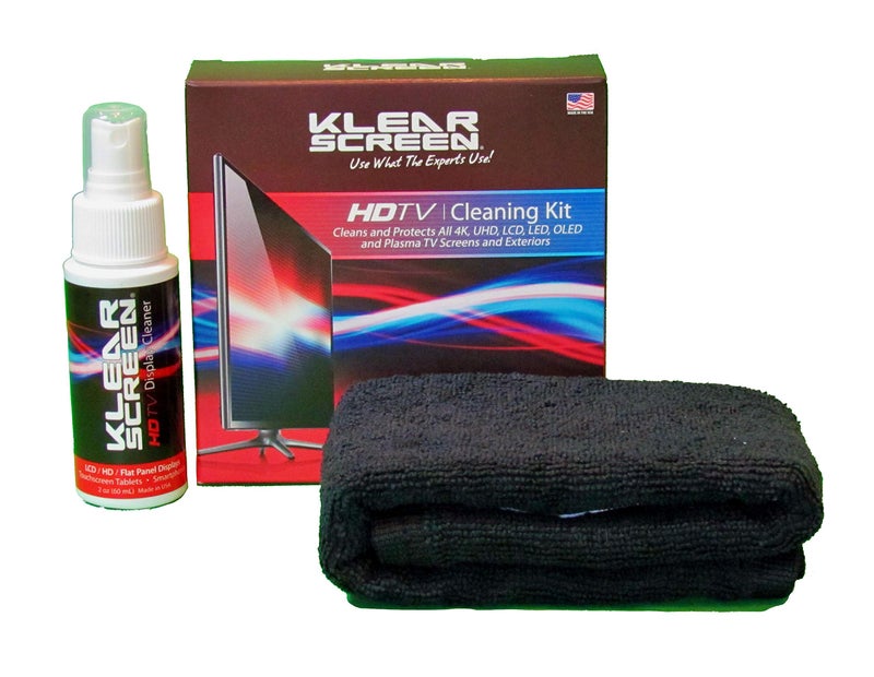 Klear Screen Large TV Cleaning Screen Cleaner for Tvs, Gaming Monitors, LCD, LED, OLED, LED, Made in The USA - Image 4