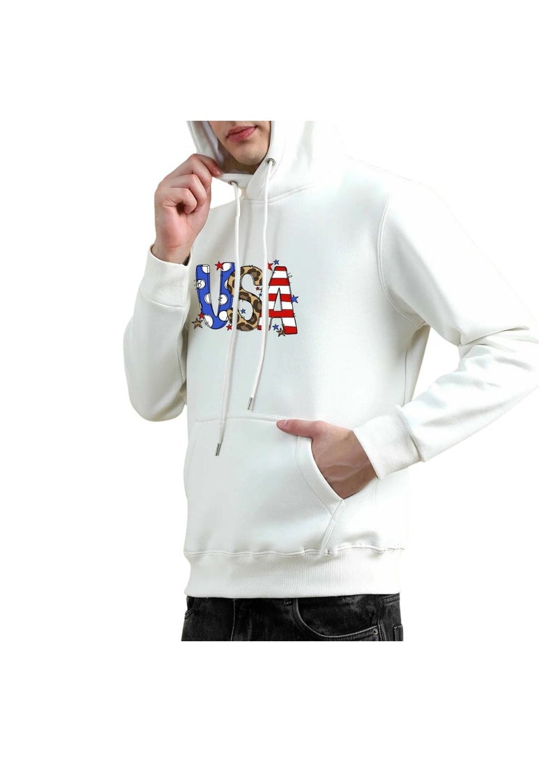 PRINTSHOP4ME USA Printed Men's Hoodies–Full Sleeve,Soft Cotton Fabric|Comfortable&Stylish|Casual Hoodies For Everyday Wear|Hoodies For Men - Image 4
