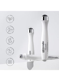 Skincode Skincode Exclusive Cellular Eye-Lift Power Pen | Cooling Roll-On for Puffiness & Dark Circles | Multi-Corrective Eye Booster | ACR Complex for Collagen Boost & Wrinkle Reduction (0.5 Oz / 15 mL)  - Image 4