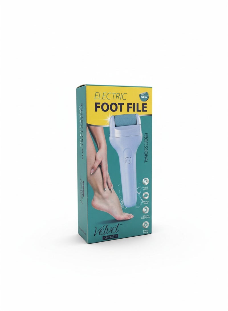 USB Rechargeable Electric Foot File Grinder for Women , Easy to Use Callus & Dead Skin Remover, Portable Pedicure Tool for Soft, Smooth & Healthy Feet, Home & Salon Foot Care Device - Image 2