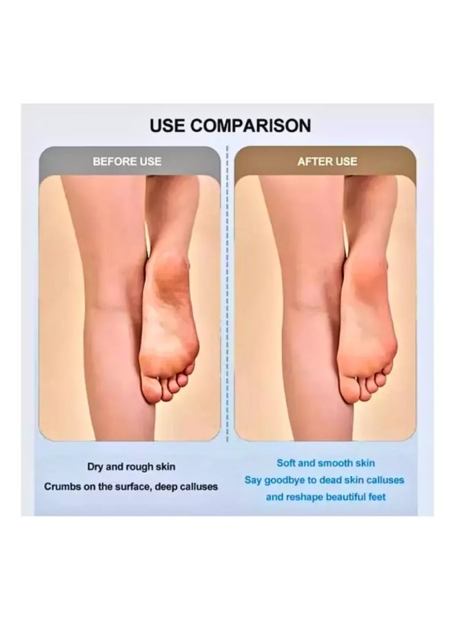 USB Rechargeable Electric Foot File Grinder for Women , Easy to Use Callus & Dead Skin Remover, Portable Pedicure Tool for Soft, Smooth & Healthy Feet, Home & Salon Foot Care Device - Image 3
