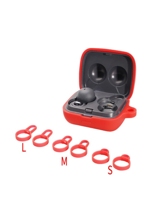 For 2022 Sony L900inkBuds WF-L900 Headset Silicone Protective Cover-Color:Luminous Powder Ear Hook + OPP-Model:WF-L900 Headphones Silicone Protective Cover  - Image 3