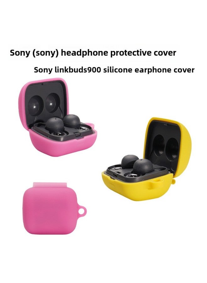 For 2022 Sony L900inkBuds WF-L900 Headset Silicone Protective Cover-Color:Luminous Powder Ear Hook + OPP-Model:WF-L900 Headphones Silicone Protective Cover  - Image 2
