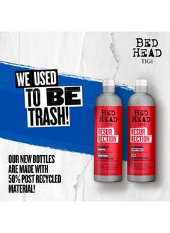TIGI Bed Head By Shampoo & Conditioner For Damaged Hair Resurrection Infused With The Resurrection Plant 2 X 25.36 Fl Oz  - Image 5