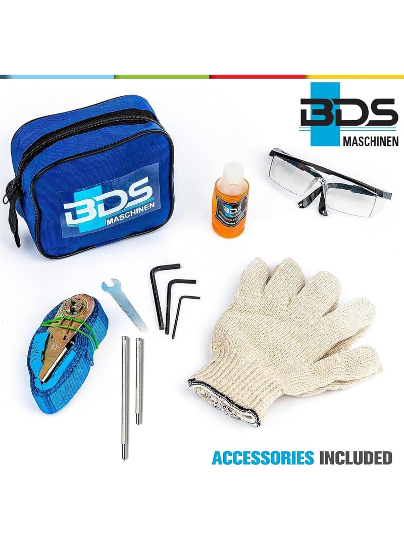 BDS Maschinen - BDS Maschinen Magnetic Drilling Machine With Pillar Type Sliding System Mabasic 40 40 Mm Diameter X 55 Mm Cutting Depth Keyless Tool Holder Designed In Germany Blue - Image 1