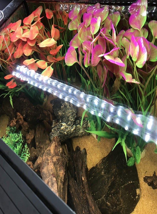 BEGONDIS 2 Pcs Aquarium Decorations Fish Tank Artificial Water Plants Made of Soft Plastic - Image 3