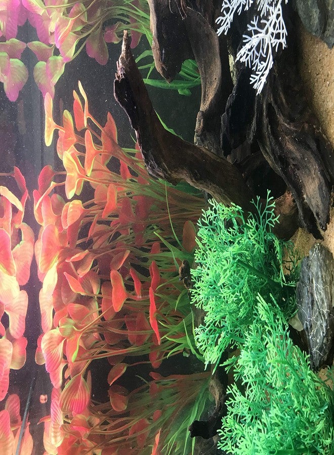 BEGONDIS 2 Pcs Aquarium Decorations Fish Tank Artificial Water Plants Made of Soft Plastic - Image 5