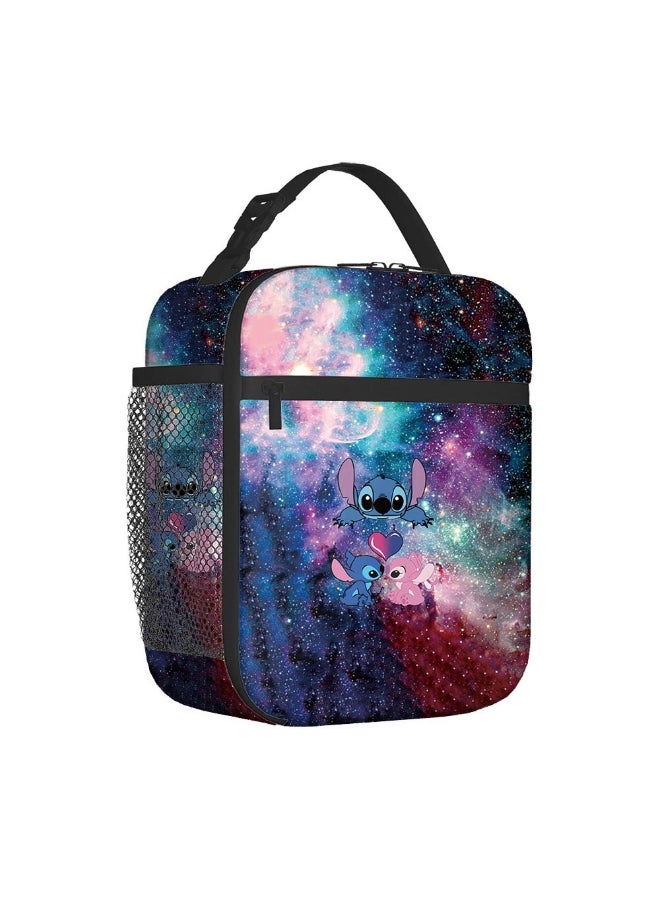 Generic Cartoon Printed Insulated Lunch Tote for Students - Make Every Meal Fun!  - Image 1