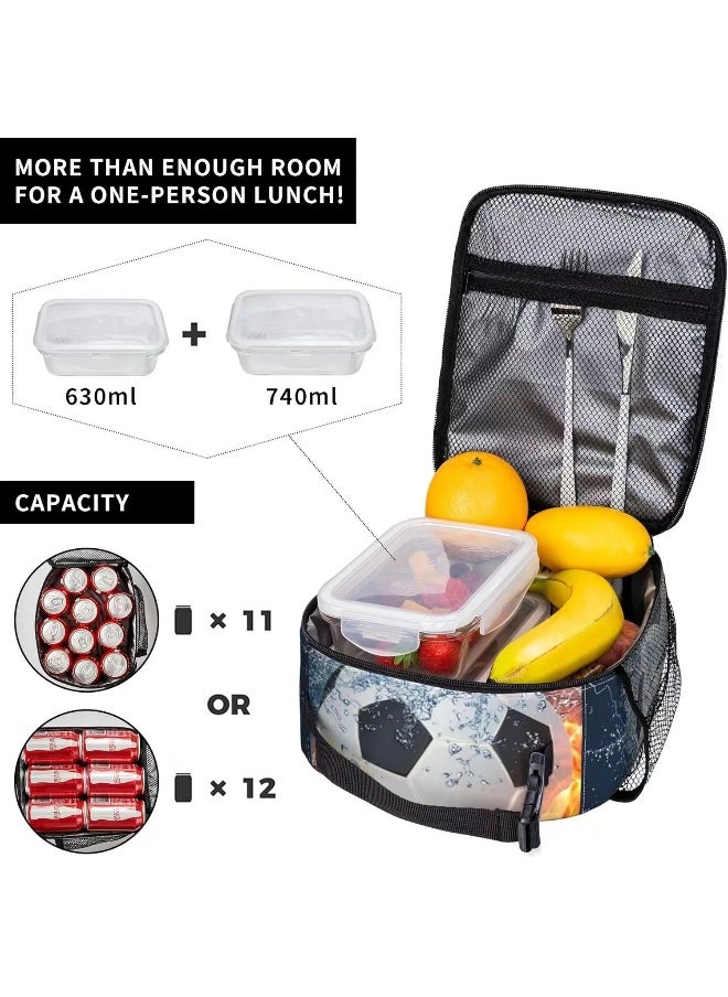 Generic Cartoon Printed Insulated Lunch Tote for Students - Make Every Meal Fun!  - Image 2