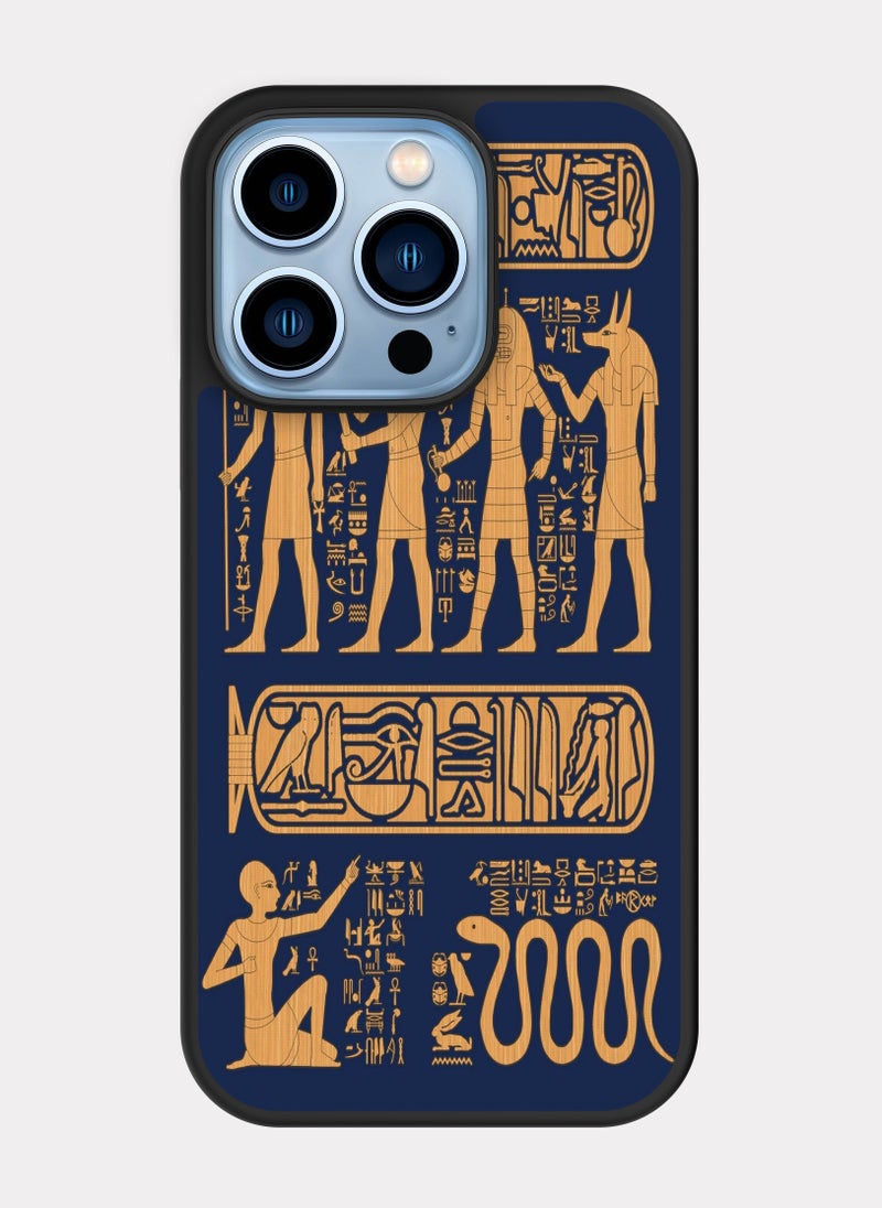 PXLAAT iPhone 13 Pro case cover Pharaonic Egypt - Image 1