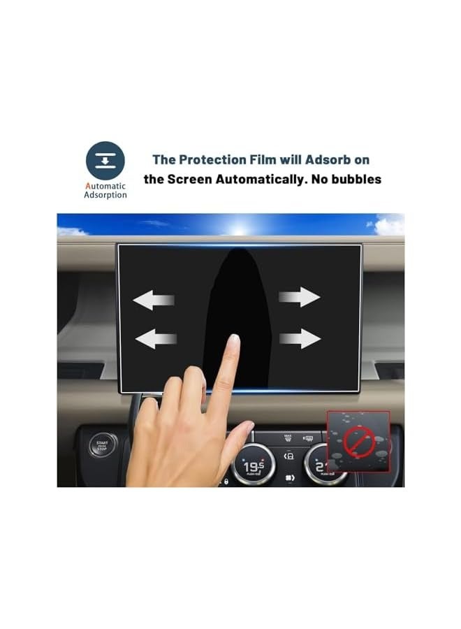 PROMASS Screen Protector Fit for Land Rover Defender 2023 2024 Defender 90 110 11.4 Inch Touch Screen Protective Film for 2023 2024 Defender 11.4 inch Tempered Glass Navigation - Image 2