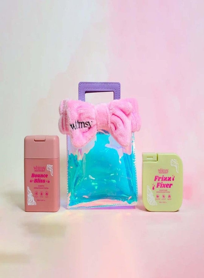ويمسي شامبو وبلسم ويمسي بيوتي ٢٥٠ مل مع ربطة شعر | مجموعة عناية لطيفة بالشعر | عبوة من ٤ قطع (من ٤ إلى ١٦ سنة) طبيعي، خالٍ من المواد الكيميائية، خالٍ من الكبريتات، خالٍ من البارابين | تم اختباره من قبل أطباء الجلدية - Image 2