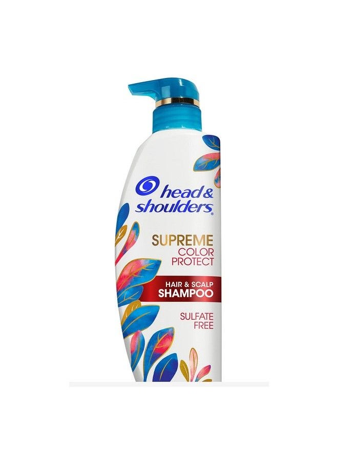 Head & Shoulders شامبو سوبريم سولفات خالٍ من الكبريتات لحماية اللون 11.8 أونصة سائلة  - Image 1