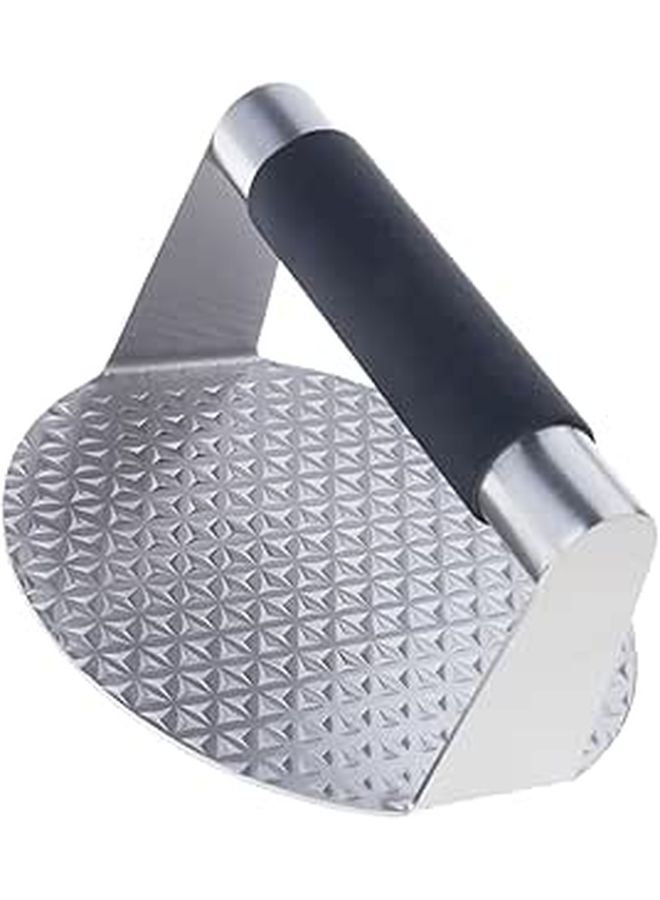 Stainless Steel Hamburger Press Dishwasher Safe Meat Flattener With Ergonomic Handle - Image 1